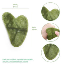 Load image into Gallery viewer, Rose Quartz Face Massager Gua Sha Scraper Natural Jade Stone Skin Care Massager for Body Facial Neck Back Beauty Health Eye SPA
