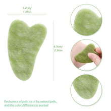 Load image into Gallery viewer, Rose Quartz Face Massager Gua Sha Scraper Natural Jade Stone Skin Care Massager for Body Facial Neck Back Beauty Health Eye SPA
