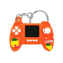Load image into Gallery viewer, 1PCS PVC Game Machine Keychain &amp; Keyring Cute Gamepad Joystick Key Chain Keychains Bag Car Hanging
