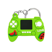 Load image into Gallery viewer, 1PCS PVC Game Machine Keychain &amp; Keyring Cute Gamepad Joystick Key Chain Keychains Bag Car Hanging
