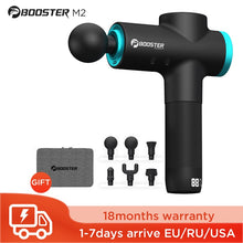 Load image into Gallery viewer, BOOSTER M2-12V LCD Display Massage Gun Professional Deep Muscle Massager Pain Relief Body Relaxation Fascial Gun Fitness
