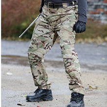 Load image into Gallery viewer, City Military Tactical Pants Men SWAT Combat Army Trousers Many Pockets Waterproof Wear Resistant Casual Cargo Pants Men 2021
