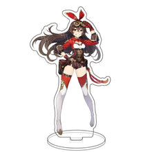 Load image into Gallery viewer, Anime Figure Genshin Impact Diluc Venti Klee Keqing Qiqi Acrylic Stand Model Plate Desk Decor Standing Sign Keychain Fans Gifts
