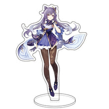 Load image into Gallery viewer, Anime Figure Genshin Impact Diluc Venti Klee Keqing Qiqi Acrylic Stand Model Plate Desk Decor Standing Sign Keychain Fans Gifts
