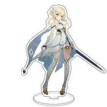 Load image into Gallery viewer, Anime Figure Genshin Impact Diluc Venti Klee Keqing Qiqi Acrylic Stand Model Plate Desk Decor Standing Sign Keychain Fans Gifts
