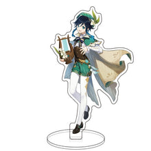 Load image into Gallery viewer, Anime Figure Genshin Impact Diluc Venti Klee Keqing Qiqi Acrylic Stand Model Plate Desk Decor Standing Sign Keychain Fans Gifts
