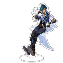 Load image into Gallery viewer, Anime Figure Genshin Impact Diluc Venti Klee Keqing Qiqi Acrylic Stand Model Plate Desk Decor Standing Sign Keychain Fans Gifts

