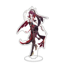 Load image into Gallery viewer, Anime Figure Genshin Impact Diluc Venti Klee Keqing Qiqi Acrylic Stand Model Plate Desk Decor Standing Sign Keychain Fans Gifts
