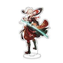 Load image into Gallery viewer, Anime Figure Genshin Impact Diluc Venti Klee Keqing Qiqi Acrylic Stand Model Plate Desk Decor Standing Sign Keychain Fans Gifts
