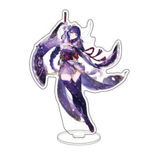 Load image into Gallery viewer, Anime Figure Genshin Impact Diluc Venti Klee Keqing Qiqi Acrylic Stand Model Plate Desk Decor Standing Sign Keychain Fans Gifts
