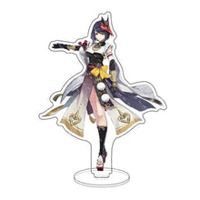 Load image into Gallery viewer, Anime Figure Genshin Impact Diluc Venti Klee Keqing Qiqi Acrylic Stand Model Plate Desk Decor Standing Sign Keychain Fans Gifts
