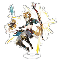 Load image into Gallery viewer, Anime Figure Genshin Impact Zhongli Diluc Venti Klee Keqing Qiqi Acrylic Stand Model Plate Desk Decor Standing Sign Fans Gifts
