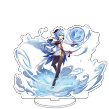 Load image into Gallery viewer, Anime Figure Genshin Impact Zhongli Diluc Venti Klee Keqing Qiqi Acrylic Stand Model Plate Desk Decor Standing Sign Fans Gifts
