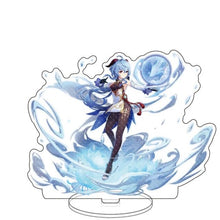 Load image into Gallery viewer, Anime Figure Genshin Impact Zhongli Diluc Venti Klee Keqing Qiqi Acrylic Stand Model Plate Desk Decor Standing Sign Fans Gifts
