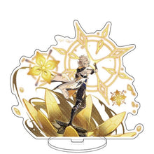 Load image into Gallery viewer, Anime Figure Genshin Impact Zhongli Diluc Venti Klee Keqing Qiqi Acrylic Stand Model Plate Desk Decor Standing Sign Fans Gifts
