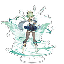 Load image into Gallery viewer, Anime Figure Genshin Impact Zhongli Diluc Venti Klee Keqing Qiqi Acrylic Stand Model Plate Desk Decor Standing Sign Fans Gifts
