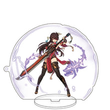 Load image into Gallery viewer, Anime Figure Genshin Impact Zhongli Diluc Venti Klee Keqing Qiqi Acrylic Stand Model Plate Desk Decor Standing Sign Fans Gifts
