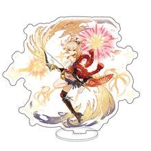 Load image into Gallery viewer, Anime Figure Genshin Impact Zhongli Diluc Venti Klee Keqing Qiqi Acrylic Stand Model Plate Desk Decor Standing Sign Fans Gifts
