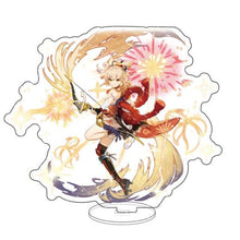Load image into Gallery viewer, Anime Figure Genshin Impact Zhongli Diluc Venti Klee Keqing Qiqi Acrylic Stand Model Plate Desk Decor Standing Sign Fans Gifts
