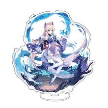 Load image into Gallery viewer, Anime Figure Genshin Impact Zhongli Diluc Venti Klee Keqing Qiqi Acrylic Stand Model Plate Desk Decor Standing Sign Fans Gifts
