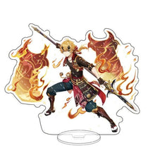 Load image into Gallery viewer, Anime Figure Genshin Impact Zhongli Diluc Venti Klee Keqing Qiqi Acrylic Stand Model Plate Desk Decor Standing Sign Fans Gifts
