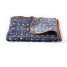 Load image into Gallery viewer, Soft and Fluffy High Quality Fluffy Cute Star Printing Pet Mat Warm and Comfortable Pet Blanket for Dogs and Cats Pet Supplies
