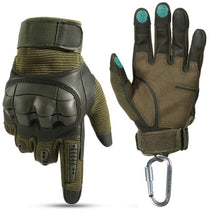 Load image into Gallery viewer, Touch Screen Tactical Gloves PU Leather Army Military Combat Airsoft Sports Cycling Paintball Hunting Full Finger Glove Men
