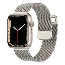 Load image into Gallery viewer, Strap For Apple watch Band 44mm 40mm 38mm 42mm Accessories Magnetic Loop smartwatch bracelet iWatch serie 3 4 5 6 se 7 45mm 41mm
