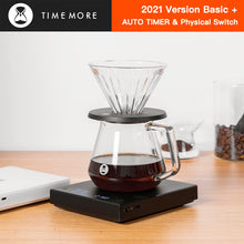 Load image into Gallery viewer, TIMEMORE 2021 Black Mirror Basic+ Electronic Scale Pour Over Espresso Smart Coffee Scale Automatic Timing Kitchen Scales 2kg
