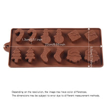 Load image into Gallery viewer, New Silicone Chocolate Mold Non-Stick Cake Mould Jelly Candy 3D DIY Molds Kitchen Accessories Reusable Baking Tools
