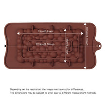 Load image into Gallery viewer, New Silicone Chocolate Mold Non-Stick Cake Mould Jelly Candy 3D DIY Molds Kitchen Accessories Reusable Baking Tools
