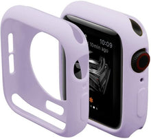 Load image into Gallery viewer, Soft Silicone Case for Apple Watch 7 45mm 6 SE 5 4 3 42MM 38MM Cover Protection Shell for iWatch series 7 6 5 40 44 41mm Bumper
