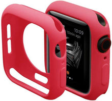 Load image into Gallery viewer, Soft Silicone Case for Apple Watch 7 45mm 6 SE 5 4 3 42MM 38MM Cover Protection Shell for iWatch series 7 6 5 40 44 41mm Bumper
