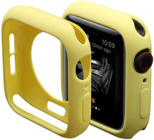 Load image into Gallery viewer, Soft Silicone Case for Apple Watch 7 45mm 6 SE 5 4 3 42MM 38MM Cover Protection Shell for iWatch series 7 6 5 40 44 41mm Bumper
