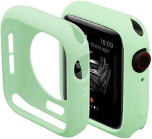 Load image into Gallery viewer, Soft Silicone Case for Apple Watch 7 45mm 6 SE 5 4 3 42MM 38MM Cover Protection Shell for iWatch series 7 6 5 40 44 41mm Bumper
