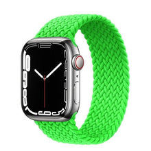 Load image into Gallery viewer, Braided Solo Loop For Apple Watch band 44mm 40mm 45mm 41mm Fabric Nylon Elastic Belt Bracelet iWatch series 3 4 5 SE 6 7 Strap
