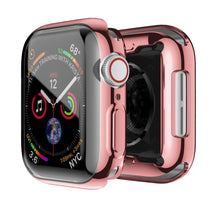 Load image into Gallery viewer, Screen Protector For Apple Watch case 45mm 41mm 44MM 40MM Full TPU bumper Cover 42mm 38MM accessories iwatch series 7 SE 6 5 4 3
