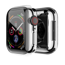 Load image into Gallery viewer, Screen Protector For Apple Watch case 45mm 41mm 44MM 40MM Full TPU bumper Cover 42mm 38MM accessories iwatch series 7 SE 6 5 4 3
