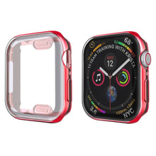 Load image into Gallery viewer, Screen Protector For Apple Watch case 45mm 41mm 44MM 40MM Full TPU bumper Cover 42mm 38MM accessories iwatch series 7 SE 6 5 4 3
