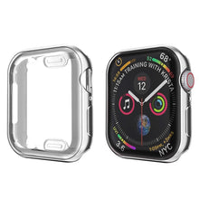 Load image into Gallery viewer, Screen Protector For Apple Watch case 45mm 41mm 44MM 40MM Full TPU bumper Cover 42mm 38MM accessories iwatch series 7 SE 6 5 4 3

