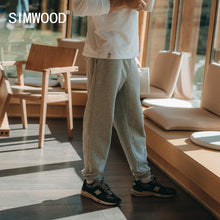 Load image into Gallery viewer, SIMWOOD 2021 Autumn Winter New Jogger Pants Men Drawstring Trousers Casual Comfortable Tracksuits Plus Size Gym Pants SJ130835
