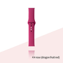 Load image into Gallery viewer, Silicone Strap For Apple Watch Bracelet 44mm 40mm 38mm 42 Mm Watchband For Apple Watch Band Correa For Iwatch Series 6 Se 5 4 3
