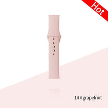Load image into Gallery viewer, Silicone Strap For Apple Watch Bracelet 44mm 40mm 38mm 42 Mm Watchband For Apple Watch Band Correa For Iwatch Series 6 Se 5 4 3
