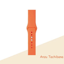 Load image into Gallery viewer, Silicone Strap For Apple Watch Bracelet 44mm 40mm 38mm 42 Mm Watchband For Apple Watch Band Correa For Iwatch Series 6 Se 5 4 3
