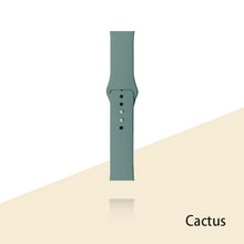 Load image into Gallery viewer, Silicone Strap For Apple Watch Bracelet 44mm 40mm 38mm 42 Mm Watchband For Apple Watch Band Correa For Iwatch Series 6 Se 5 4 3
