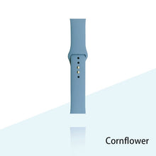 Load image into Gallery viewer, Silicone Strap For Apple Watch Bracelet 44mm 40mm 38mm 42 Mm Watchband For Apple Watch Band Correa For Iwatch Series 6 Se 5 4 3

