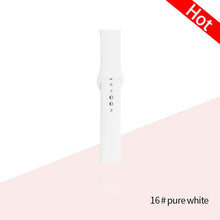 Load image into Gallery viewer, Silicone Strap For Apple Watch Bracelet 44mm 40mm 38mm 42 Mm Watchband For Apple Watch Band Correa For Iwatch Series 6 Se 5 4 3
