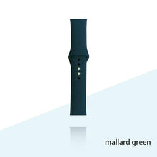 Load image into Gallery viewer, Silicone Strap For Apple Watch Bracelet 44mm 40mm 38mm 42 Mm Watchband For Apple Watch Band Correa For Iwatch Series 6 Se 5 4 3
