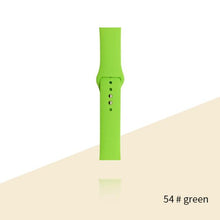 Load image into Gallery viewer, Silicone Strap For Apple Watch Bracelet 44mm 40mm 38mm 42 Mm Watchband For Apple Watch Band Correa For Iwatch Series 6 Se 5 4 3
