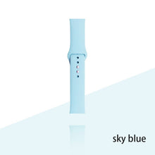 Load image into Gallery viewer, Silicone Strap For Apple Watch Bracelet 44mm 40mm 38mm 42 Mm Watchband For Apple Watch Band Correa For Iwatch Series 6 Se 5 4 3

